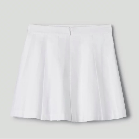 Aritzia Sunday Best Olive Mini Skirt 15” - Picture 8 of 9